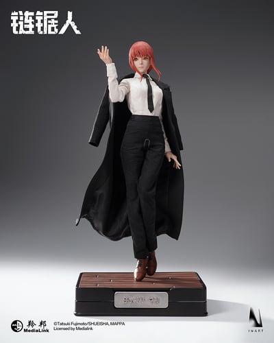 【售罄展示追加請私訊客服@toystationtw】《鏈鋸人》第一季 1/6收藏級可動人偶 真紀真 X INART3