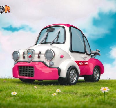 【預購】怪博士與機器娃娃 載具系列001 滴滴叭叭小汽車 X ZOR+TOR-Studio1