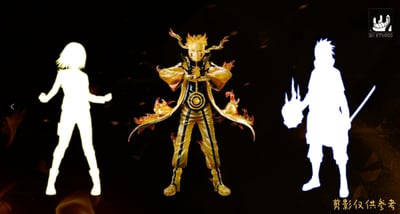 【現貨秒發】火影忍者 新三忍—九喇嘛鳴人 X ZH工作室7