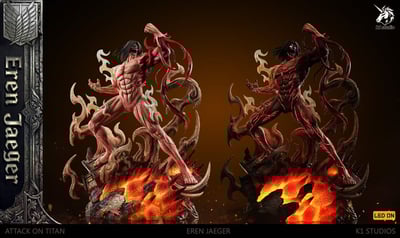 【預購】進擊的巨人 第一彈-咆哮艾倫X K1 STUDIOS1