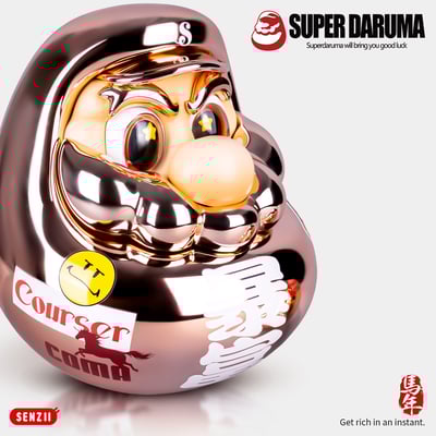 【預購】超級達摩SuperDaruma 馬年限定《暴富》X SENZII千記商行4