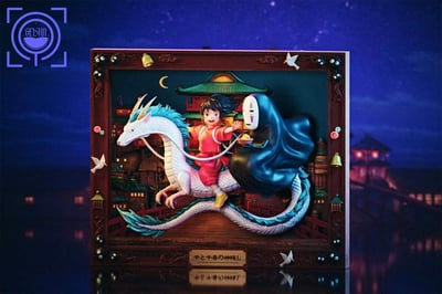 【預購】宮崎駿 藝術畫廊系列NO.4 千與千尋 X GEISHA瑰夏社3