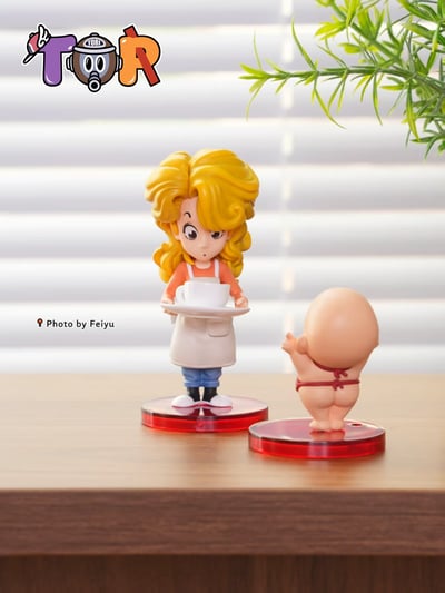 【售罄展示追加請私訊客服@toystationtw】怪博士與機器娃娃 阿拉蕾系列021+025 肚兜小寶&山吹綠子 X TOR-Studio2