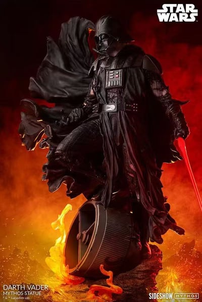 【售罄展示追加請私訊客服@toystationtw】星球大戰 黑武士 達斯·維達 再次接單 2003693 X Sideshow3