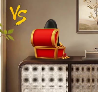 【預購】宮崎駿 家居系列20 招財無臉男 X VS模玩5