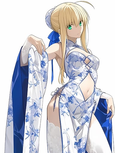 【預購】Fate/stay《旗袍saber》裝飾畫&冰箱貼 X 巴洛克工作室5