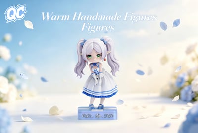 【預購】葬送的芙莉蓮 Q版黑白洛麗塔系列 普通版-芙莉蓮與菲倫 X 啟晨工作室2