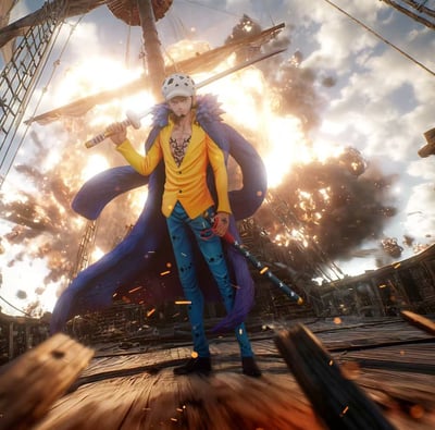 【預購】海賊王 特拉法爾加·羅 X 一支梅工作室1