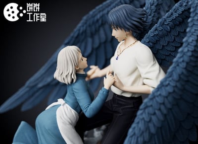 【補款】宮崎駿 霍爾的移動城堡 雙人組系列場景第八彈 霍爾&蘇菲 X 餅餅-Studio6