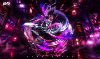 【售罄展示追加請私訊客服@toystationtw】鬼滅之刃 snake boy肆之型·頭蛇雙生 X BOS-Brilliant Object2