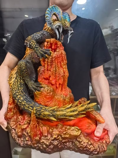 【預購】魔物獵人 絢輝龍 X BlackFatalis-Studio9