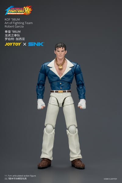 【售罄展示追加請私訊客服@toystationtw】拳皇'98UM 龍虎之拳隊 羅伯特·加西亞 X JOYTOY3