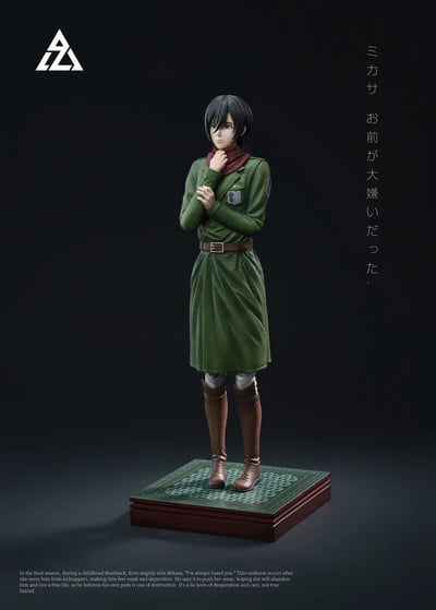 【預購】 進擊的巨人 米卡莎 最討厭你了 三笠 X AZ艾助工作室3
