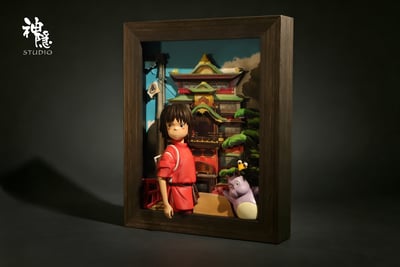 【預購】宮崎駿 壁掛系列 千與千尋友伴同行 X 神隱工作室4