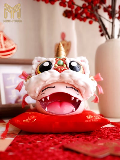 【預購】數碼寶貝 新春款系列 喵喵獸&滾球 X MINE圖鑒補全工作室6