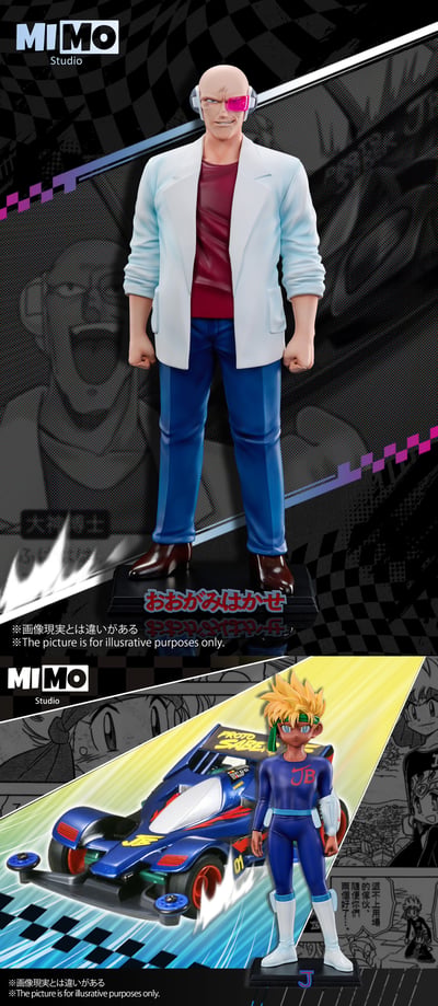 【預購】爆走兄弟 全人物共鳴系列第五彈 大神博士&阿吉（藤田吉）X Mimo2