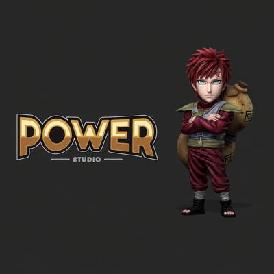 【預購】火影忍者 五影—我愛羅 X Power-Studio1