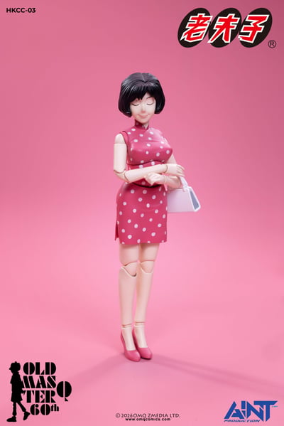 【售罄展示追加請私訊客服@toystationtw】老夫子60週年 HKCC-03 1/12秦先生及陳小姐套裝 X AINT Production11
