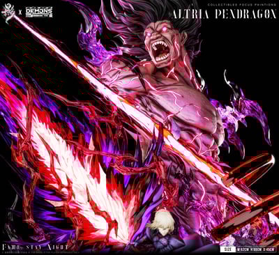 【預購】Fate 史詩級別收藏雕像001 黑呆 X 掠影+DEMONS8