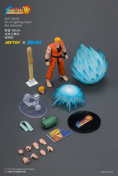 【售罄展示追加請私訊客服@toystationtw】拳皇'98UM 龍虎之拳隊 坂崎良 X JOYTOY16