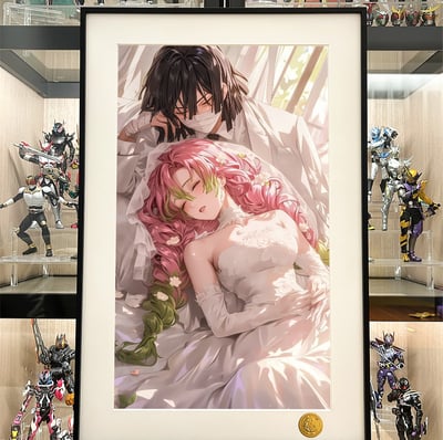 【預購】鬼滅之刃 無限城篇《蛇戀婚紗》動漫裝飾畫 X 星空工作室1