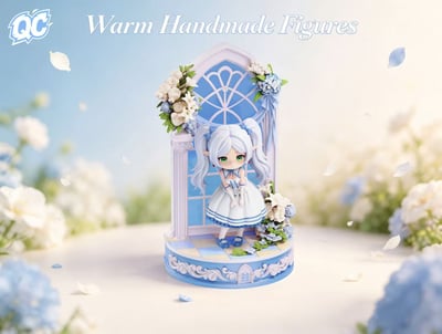 【預購】葬送的芙莉蓮 Q版黑白洛麗塔 芙莉蓮&菲倫 X 啟晨工作室5