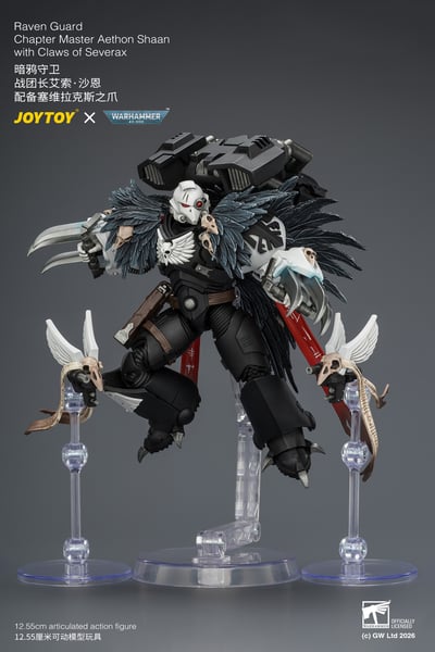 【預購】暗鴉守衛 戰團長艾索·沙恩 JT04742 X JOYTOY9