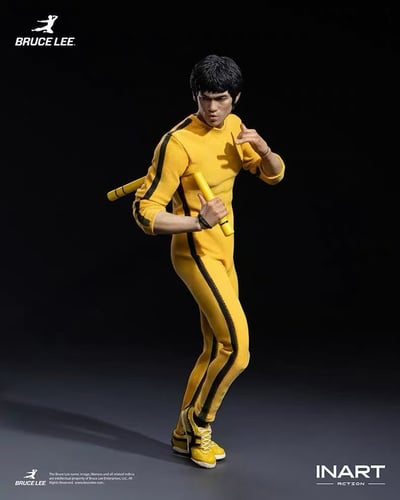 【預購】李小龍 雙版本 1/12可動人偶 X INART Action16