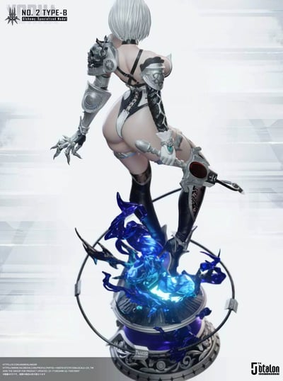 【預購】尼爾：自動人形 特異象限系列 寄葉2號B型  煉金特化裝備 X Dtalon Production 5周年紀念22