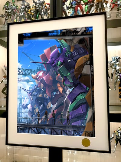 【預購】Eva《機甲庫》動漫裝飾畫 X 星空工作室2