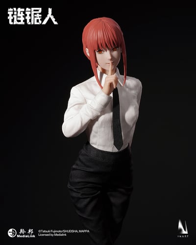 【售罄展示追加請私訊客服@toystationtw】《鏈鋸人》第一季 1/6收藏級可動人偶 真紀真 X INART11