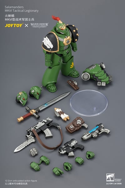 【售罄展示追加請私訊客服@toystationtw】火蜥蜴 MKVI型戰術軍團士兵 X JOYTOY11