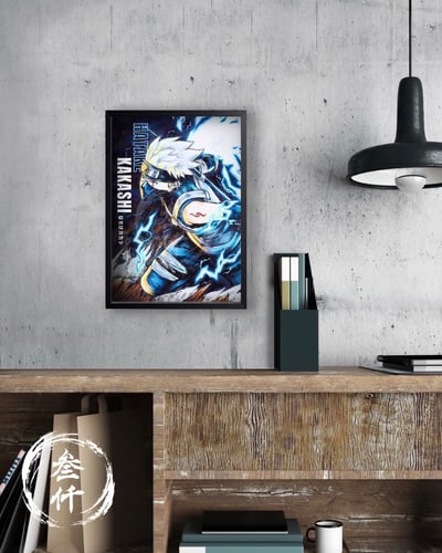 【預購】火影忍者《蒼き稲妻バースト》裝飾畫 X 3000painring繪製3