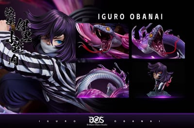 【售罄展示追加請私訊客服@toystationtw】鬼滅之刃 snake boy肆之型·頭蛇雙生 X BOS-Brilliant Object4