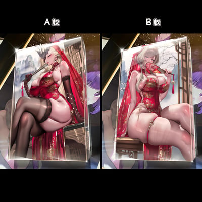 【預購】原神 中式婚紗 桑多涅x羅莎琳雙聯 X 阿喵畫社2
