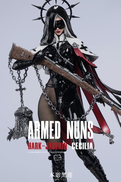 【預購】循聲獵人 武裝修女vol.2 塞西莉婭 X 黑蓮工作室8