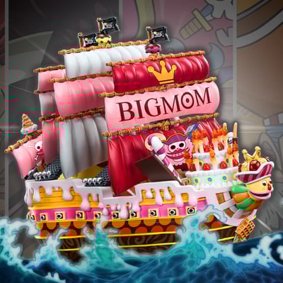 【預購】海賊王 全員船系列第三十六彈 大媽海賊船 女王媽媽聖歌號 X M4工作室1