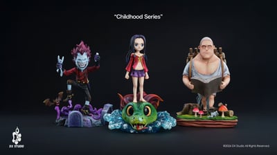 【預購】海賊王 七武海童年系列最後一彈 莫利亞&大熊&女帝 X 大熊社2