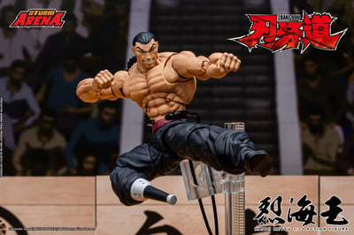 【預購】刃牙系列 烈海王 可動人偶 BHSA05 X Storm Collectibles14