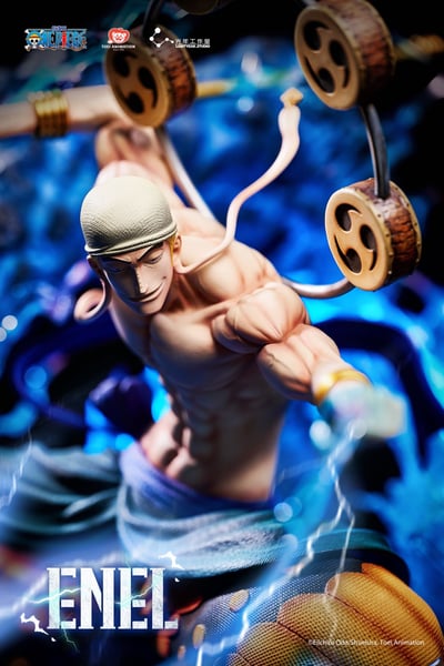 【預購】海賊王 雷神收藏級雕像《ENEL》X 光年工作室 正版授權7