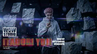 【預購】咒術迴戰 1/6比例雕像 虎杖悠仁 X WOW-Studio3