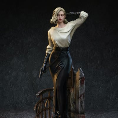 【預購】惡靈古堡9 黑色電影 格蕾絲 X 魂殿工作室1