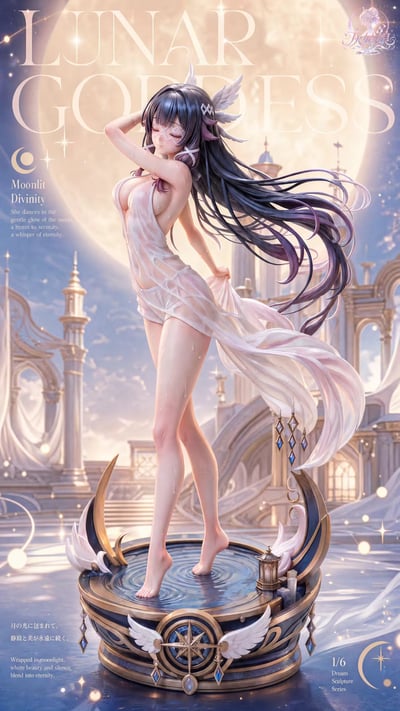 【售罄展示追加請私訊客服@toystationtw】原神 哥倫比婭·月神幻詠 X 灰姑娘工作室2