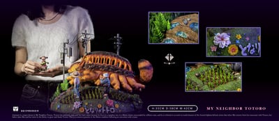 【現貨秒發】宮崎駿 收藏級雕像第三彈 龍貓-貓巴士 X 白鹿-Studio7