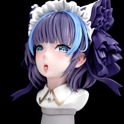 【售罄展示追加請私訊客服@toystationtw】碧藍航線 偷吃的女僕醬-柴郡 X BKM工作室4