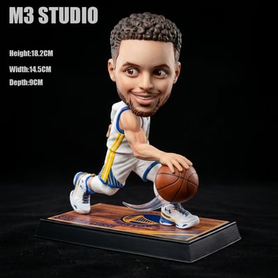 【預購】NBA 庫裏 突破運球 潮玩 Q版 GK 模型 手辦 擺件 X M3 工作室 3