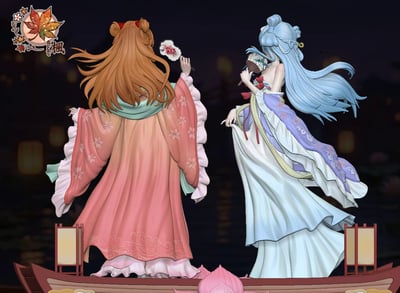 【預購】Eva新世紀福音戰士 國風明日香&綾波零 X 楓葉社3