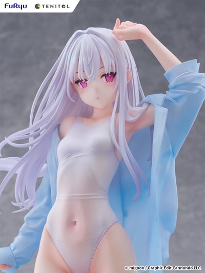 【預購】TENITOL TALL NO GAME NO LIFE 遊戲人生 白-泳裝Ver. X FuRyu18