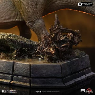 【售罄展示追加請私訊客服@toystationtw】侏羅紀公園 劍龍 UNIVJP143726-IC X Iron-Studio7