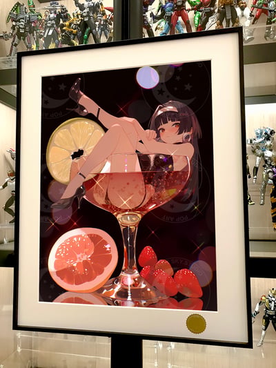 【預購】絕區零《雞尾酒耀嘉音》動漫裝飾畫 X 星空工作室2